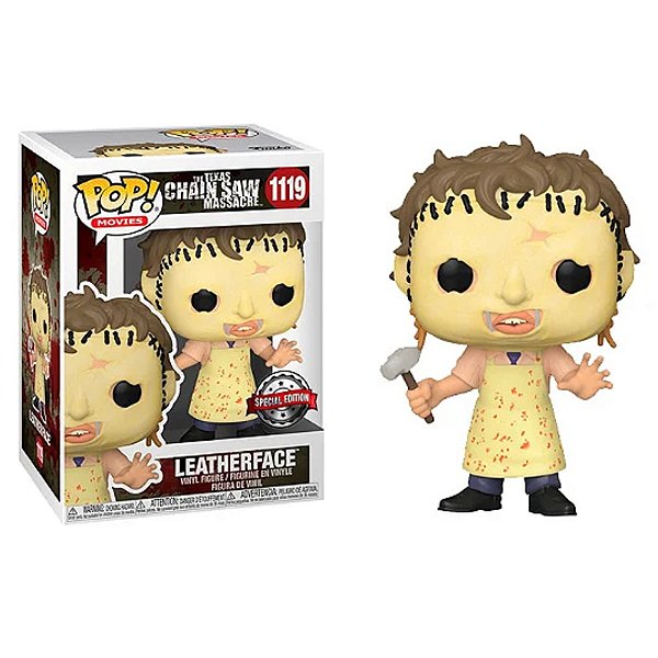 Funko Pop! Filmes O Massacre da Serra Elétrica The Texas Chainsaw Massacre Leatherface 1119 Exclusivo