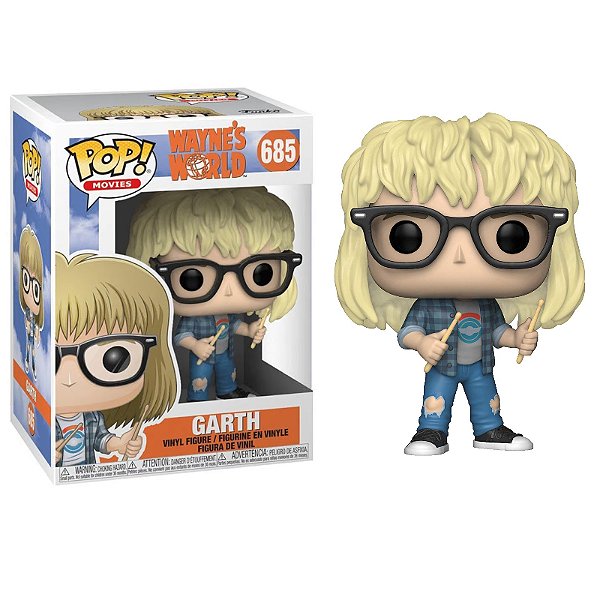 Funko Pop! Filmes Quanto Mais Idiota Melhor Waynes World Garth 685