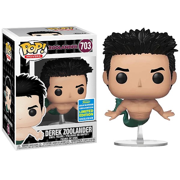 Funko Pop! Filme Zoolander Derek Zoolander 703 Exclusivo