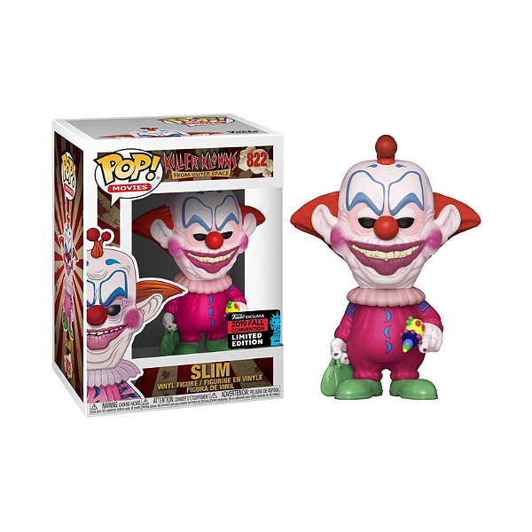 Funko Pop! Filme Terror Palhaços Assassinos Slim 822 Exclusivo