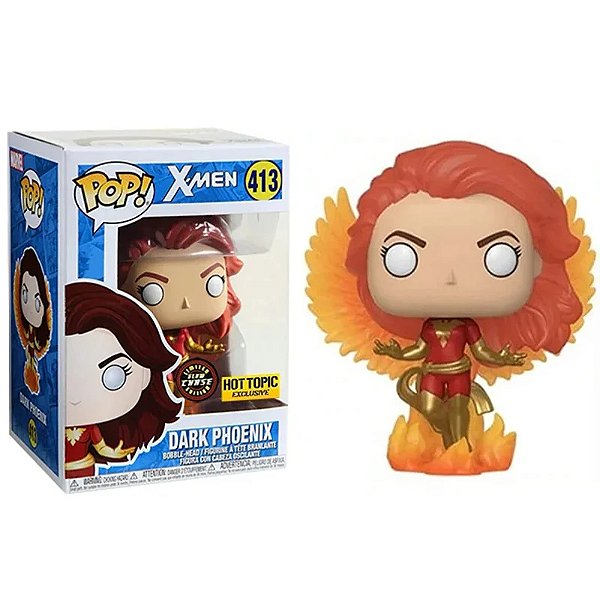 Funko Pop! Marvel X-Men Jean Grey Dark Phoenix 413 Exclusivo Glow Chase