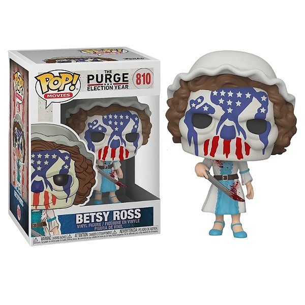 Funko Pop! Filmes Uma Noite de Crime The Purge Betsy Ross 810