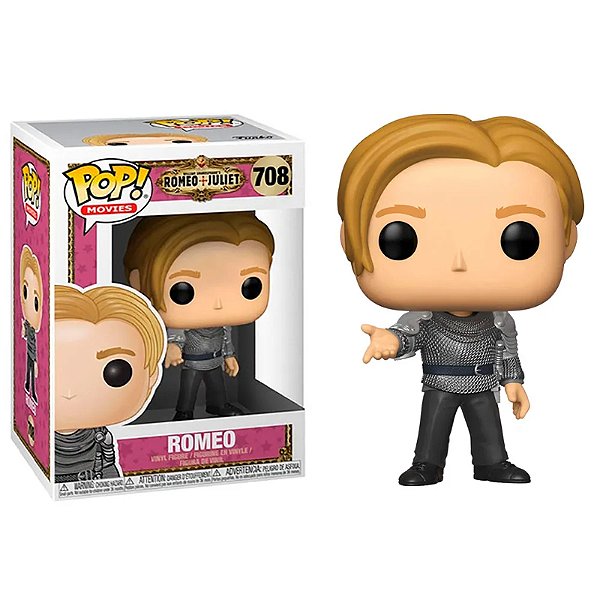 Funko Pop! Filmes Romeo & Juliet Romeu e Julieta Romeo 708