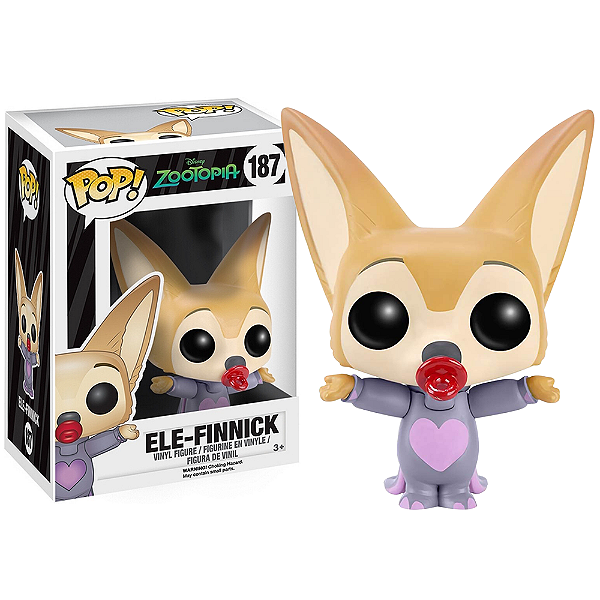 Funko Pop! Filme Disney Zootopia Ele-Finnick 187
