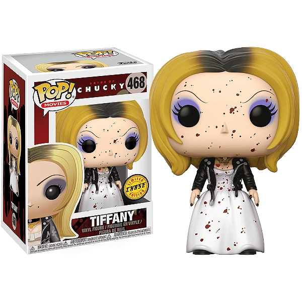 Funko Pop Filme Terror A Noiva Do Chucky Tiffany 468 Exclusivo Chase