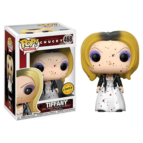 Funko Pop Filme Terror A Noiva Do Chucky Tiffany 468 Exclusivo Chase
