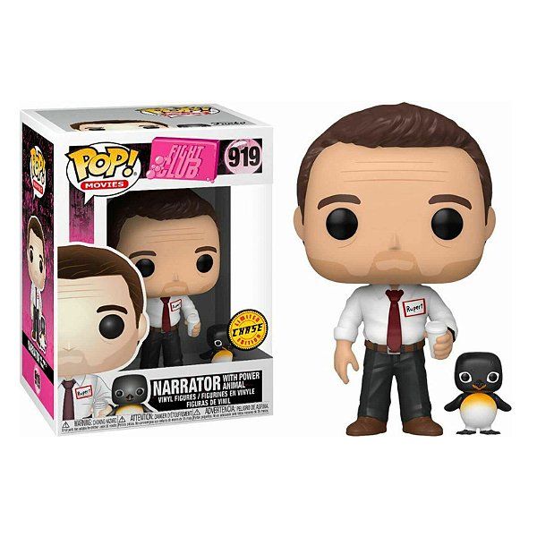 Funko Pop! Filmes O Clube da Luta Fight Club Narrator 919 Exclusivo Chase