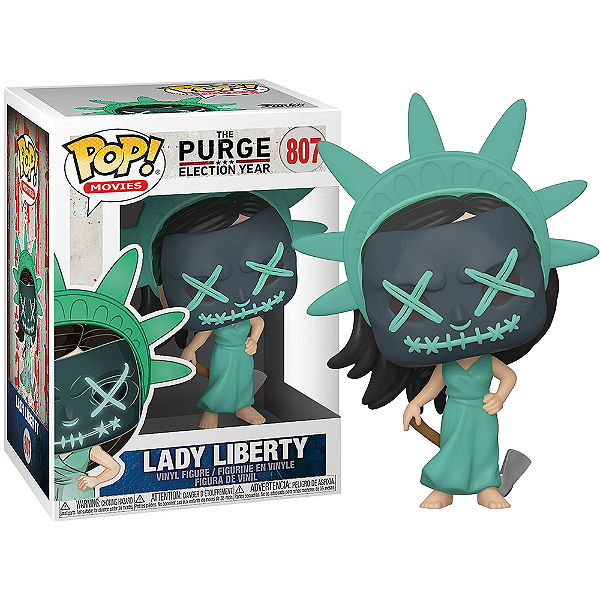 Funko Pop! Filme Terror Uma Noite De Crime Lady Liberty 807
