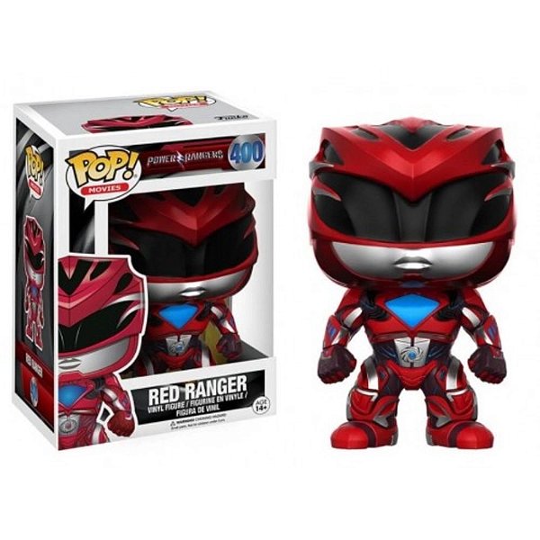 Funko Pop! Filme Power Rangers Red Ranger 400