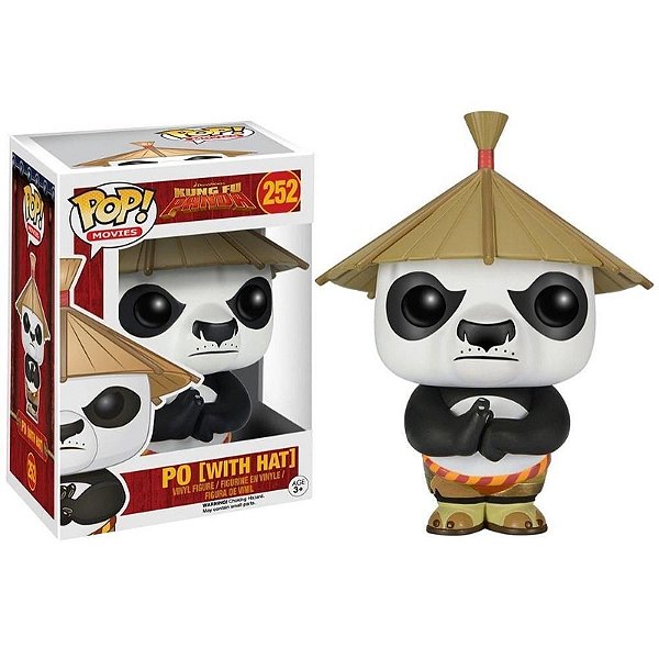 Funko Pop! Filmes Kung Fu Panda Po With Hat 252