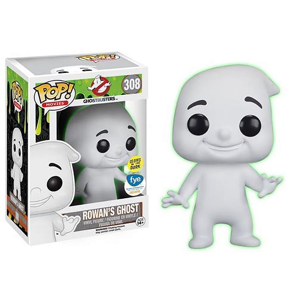 Funko Pop! Filme Ghostbusters / Os Caça Fantasmas Rowan's Ghost 308 Exclusivo Glow