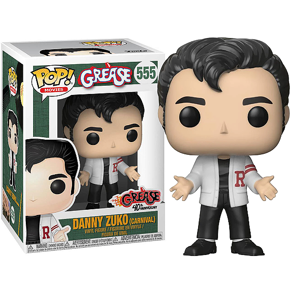 Funko Pop! Filme Grease Danny Zuko (Carnival) 555