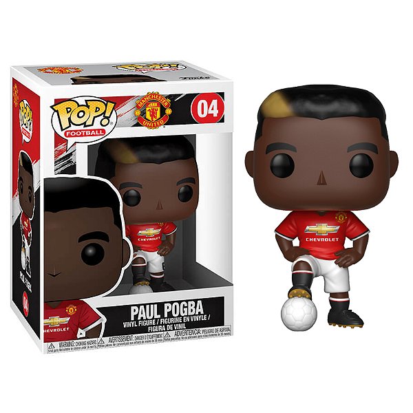 Funko Pop! Football / Futebol Manchester Paul Pogba 04
