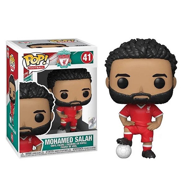 Funko Pop! Football / Futebol Liverpool Mohamed Salah 41