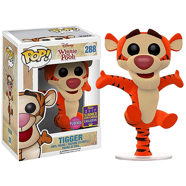 Funko Pop! Disney Ursinho Pooh Tigger 288 Exclusivo Flocked