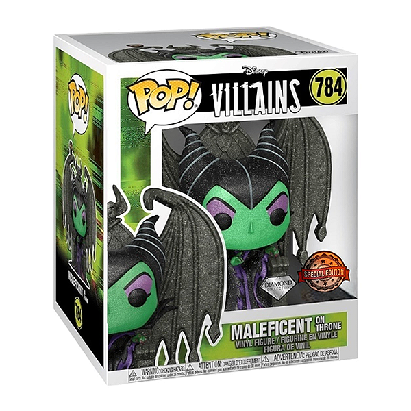 Funko Pop! Disney Viloes Malevola / Maleficent 784 Exclusivo Diamond