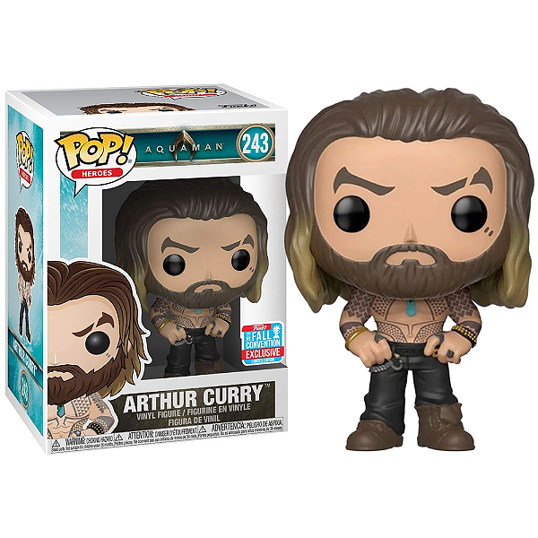 Funko Pop! Dc Comics Aquaman Arthur Curry 243 Exclusivo