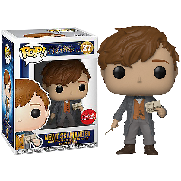 Funko Pop! Filme Animais Fantasticos Newt Scamander 27 Exclusivo