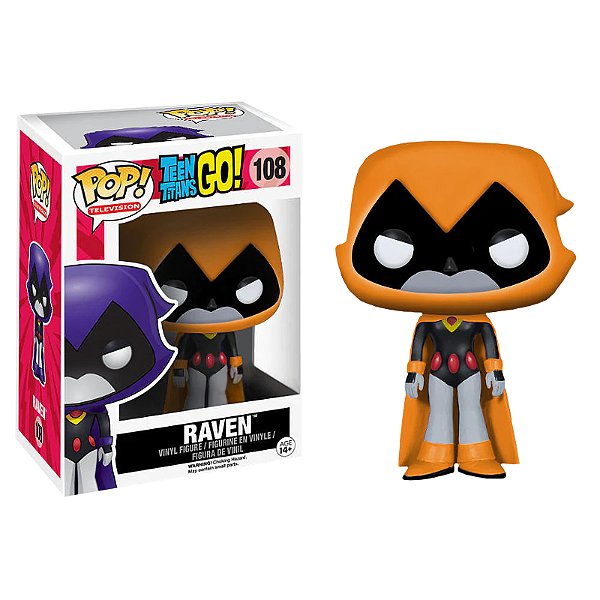 Funko Pop! Television Teen Titans Go Raven 108