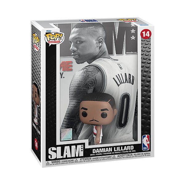 Funko Pop! Album Basketball NBA Slam Damian Lillard 14 Exclusivo