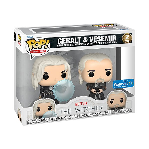 Funko Pop! Television The Witcher Geralt & Vesemir 2 Pack Exclusivo