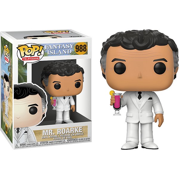 Funko Pop! Television Fantasy Island A Ilha da Fantasia Mr. Roarke 988