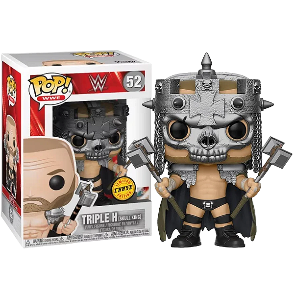 Funko Pop! WWE Triple H Skull King 52 Exclusivo Chase