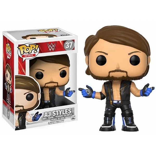 Funko Pop! WWE AJ Styles 37 Exclusivo