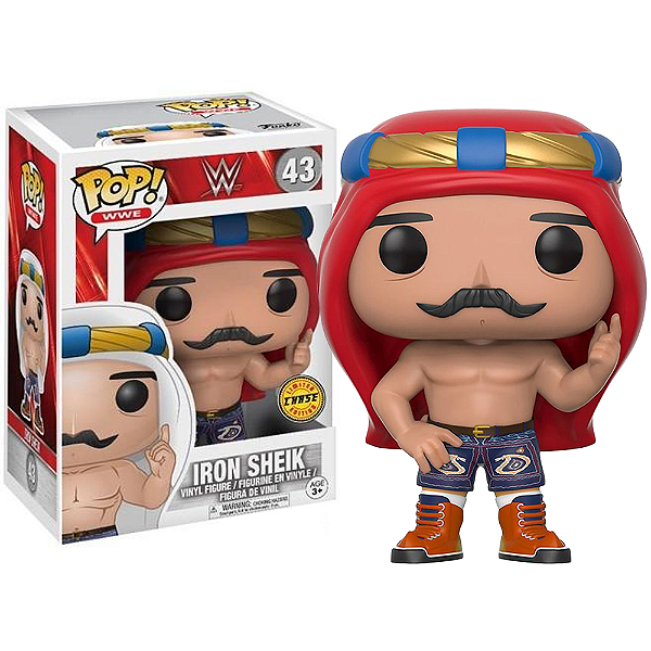 Funko Pop! WWE Iron Sheik 43 Exclusivo Chase