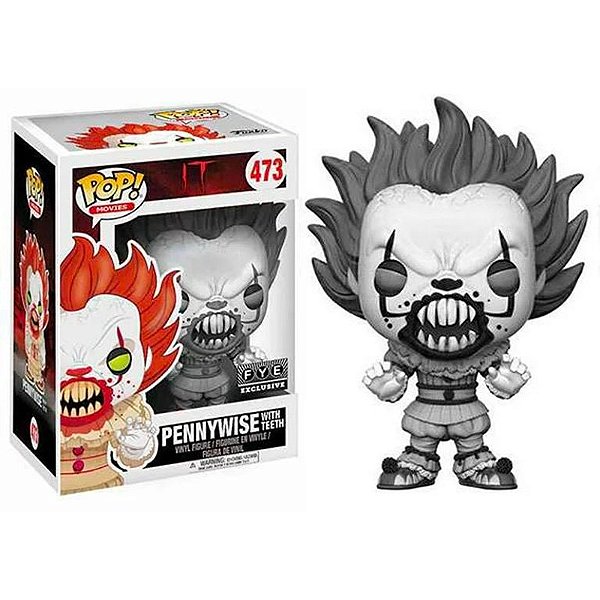Funko Pop! Filme Terror It A coisa Pennywise With Teeth 473 Exclusivo