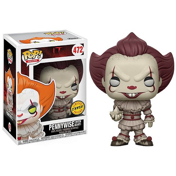 Funko Pop! Filme Terror It A coisa Pennywise 472 Exclusivo Chase