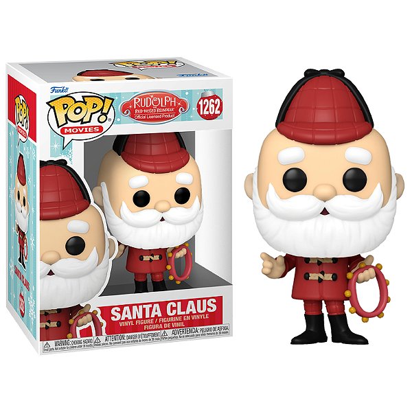 Funko Pop! Filme Rudolph A Rena do Nariz Vermelho Santa Claus 1262