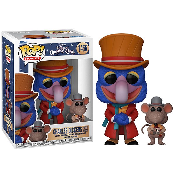 Funko Pop! Filme The Muppets Charles Dickens with Rizz 1456