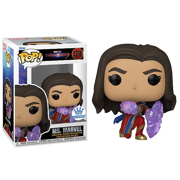 Funko Pop! Filme As Marvels Ms. Marvel 1256 Exclusivo