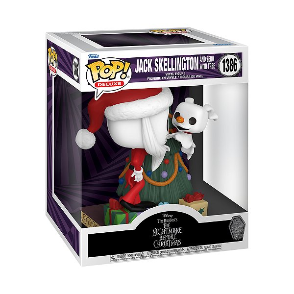 Funko Pop! Deluxe Disney O Estranho Mundo de Jack Jack Skellington 1386