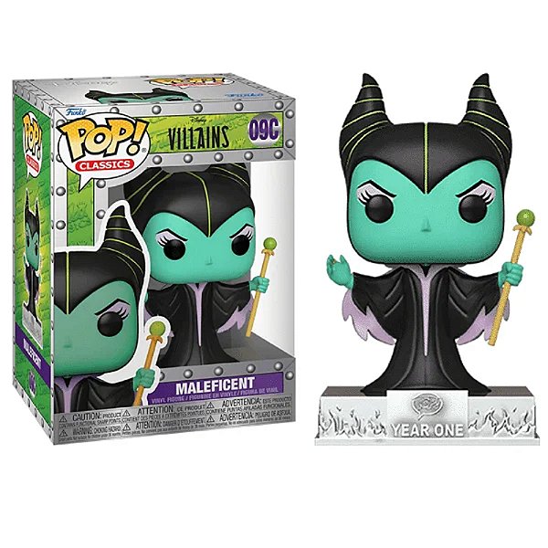 Funko Pop! Classics Disney Viloes Malevola / Maleficent 09C Exclusivo 25000 Pçs