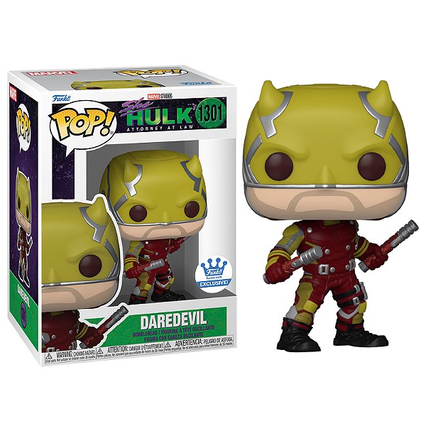 Funko Pop! Marvel She-Hulk Daredevil 1301 Exclusivo