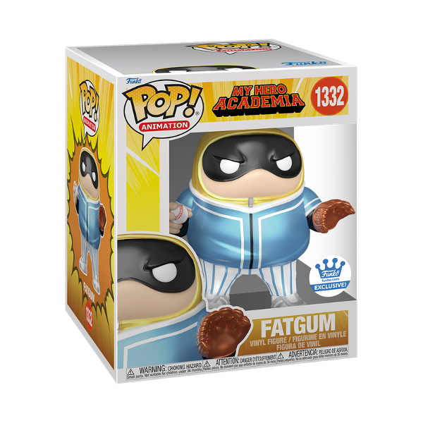 Funko Pop! Animation My Hero Academia Fatgum 1332 Exclusivo Metallic