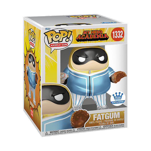 Funko Pop! Animation My Hero Academia Fatgum 1332 Exclusivo Metallic