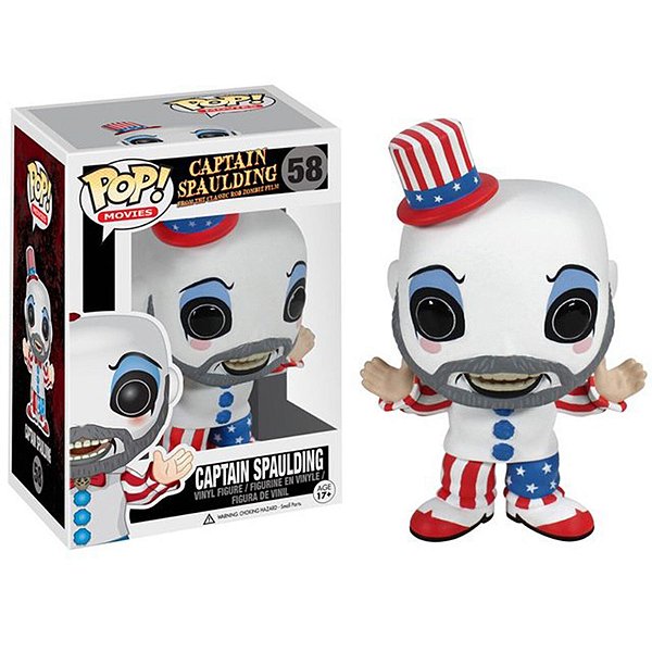 Funko Pop! Filmes Captain Spaulding 58