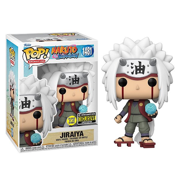 Funko Pop! Animation Naruto Shippuden Jiraiya 1481 Exclusivo Glow