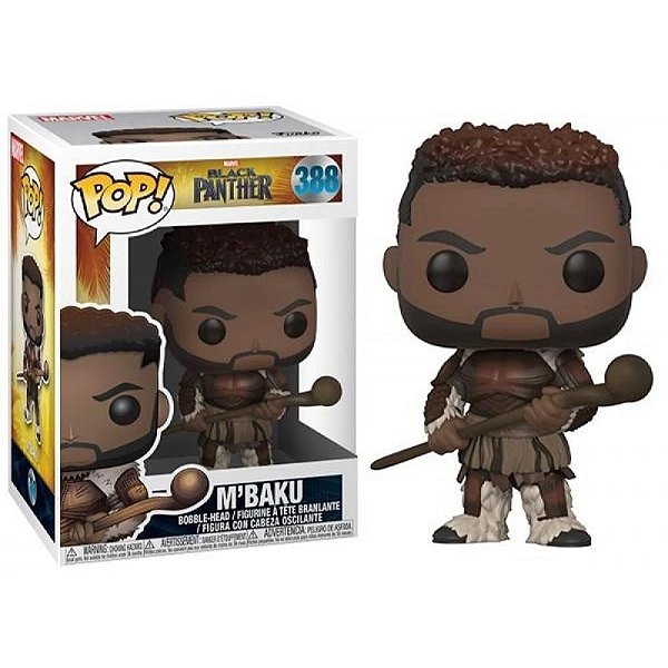 Funko Pop! Filmes Pantera Negra Black Panther M'Baku 388