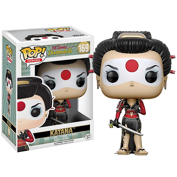 Funko Pop! Dc Comics Bombshells Katana 169