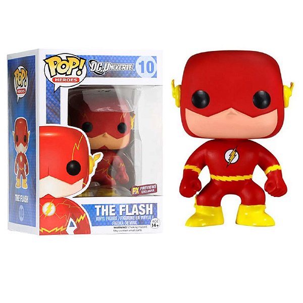Funko Pop! Heroes DC Universe The Flash 10 Excluivo