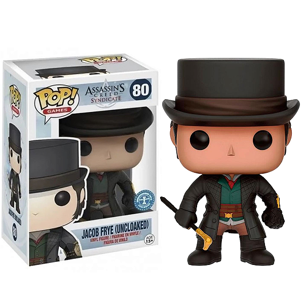 Funko Pop! Games Assassin's Creed Jacob Frye Uncloaked 80 Exclusivo