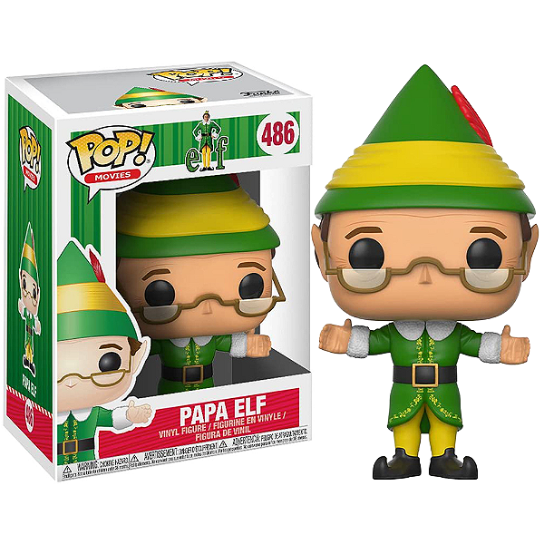 Funko Pop! Filme Natal Um Duende em Nova York Papa Elf 486