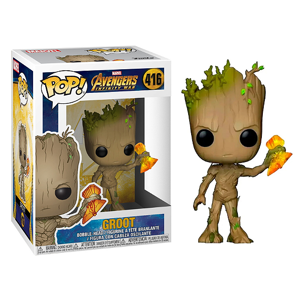 Funko Pop! Marvel Os Vingadores Groot 416