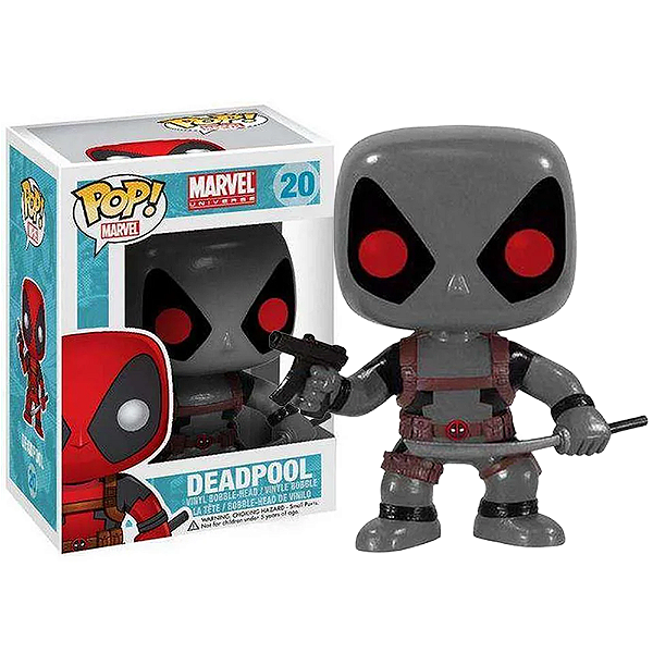 Funko Pop! Marvel X-Force Deadpool 20 Exclusivo Black Grey