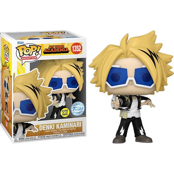 Funko Pop! Animation My Hero Academia Denki Kaminari 1352 Exclusivo Glow