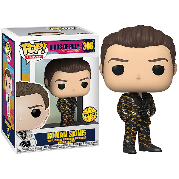 Funko Pop! Dc Comics Aves De Rapina Roman Sionis 306 Exclusivo Chase